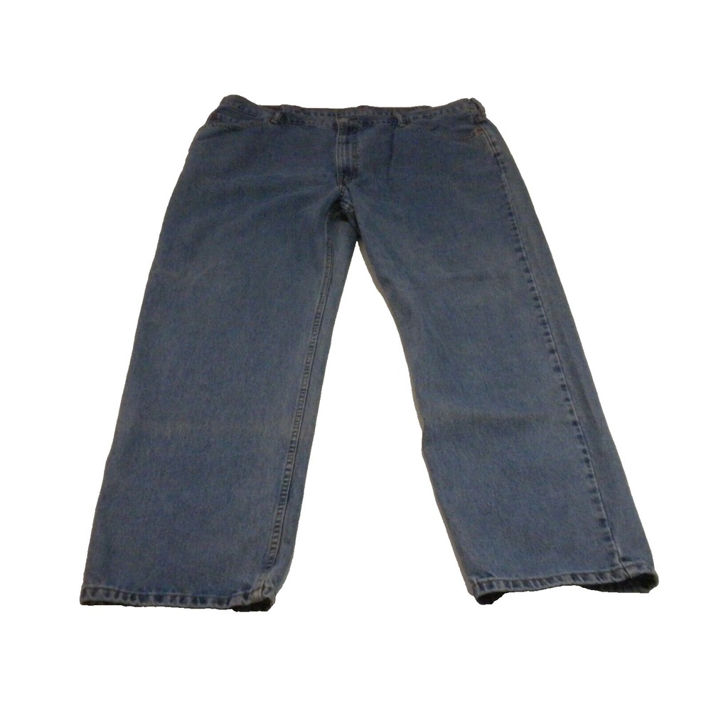 Levi's 550 Jeans Mens 46x32‎ Blue Denim Relaxed Fit Light Wash Straight